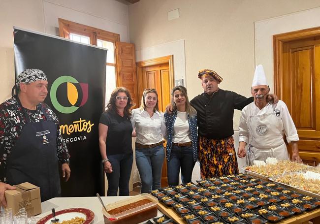 Taller de cocina en una anterior fiesta de exaltación del alimento típico de Valseca.