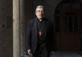 Luis Javier Argüello García, arzobispo de Valladolid y presidente de la Conferencia Episcopal Española.