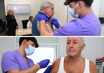 Veinte centros de salud comienzan a vacunar de gripe y covid a los mayores de 80 años
