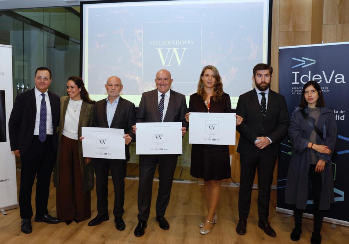 Jesús Julio Carnero durante la presentación de 'Valladolid Now'.