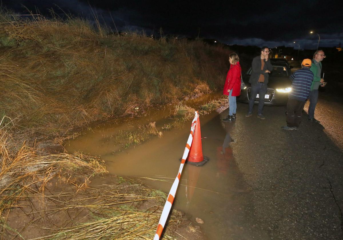 Una tromba de agua y granizo causa graves daños en Carbonero el Mayor