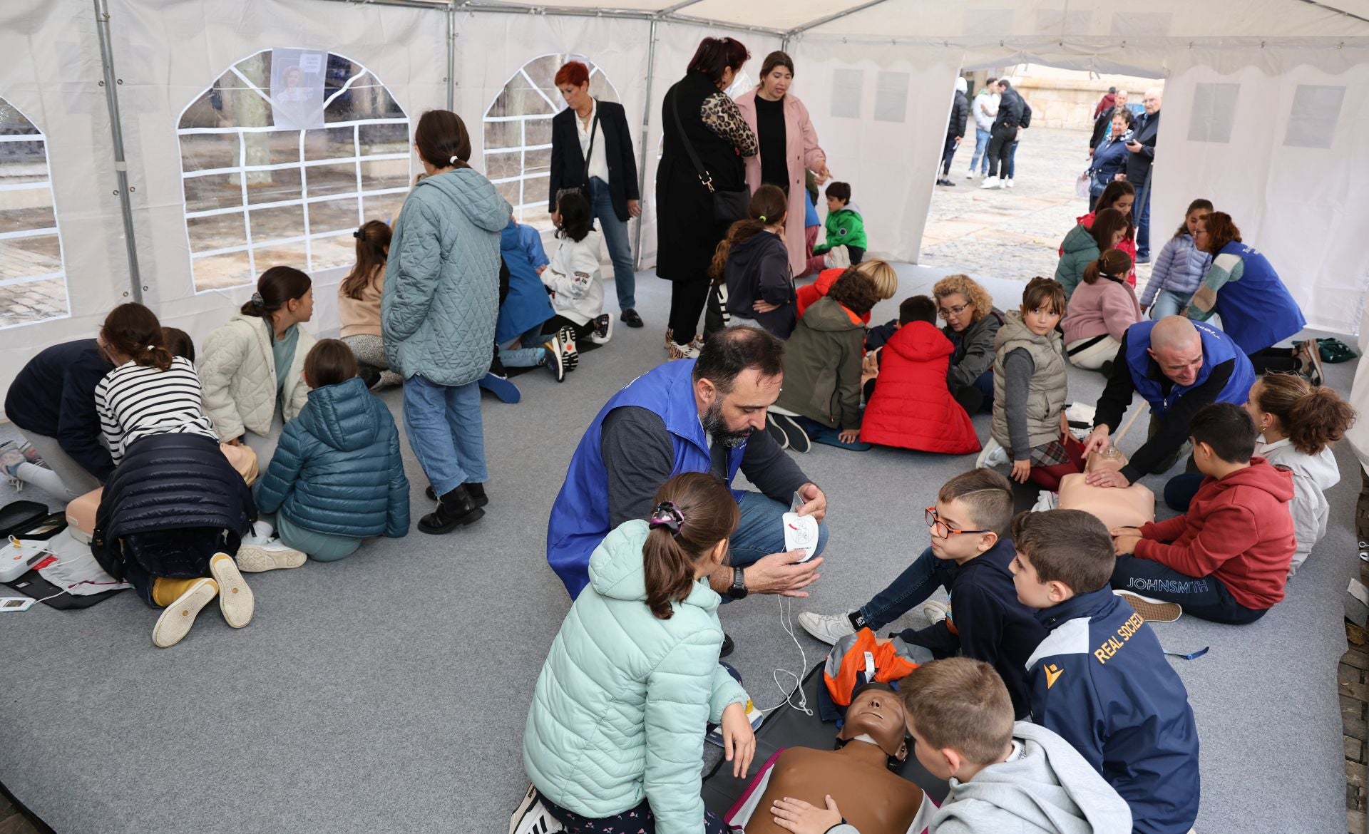 Un taller en Palencia para aprender a salvar vidas