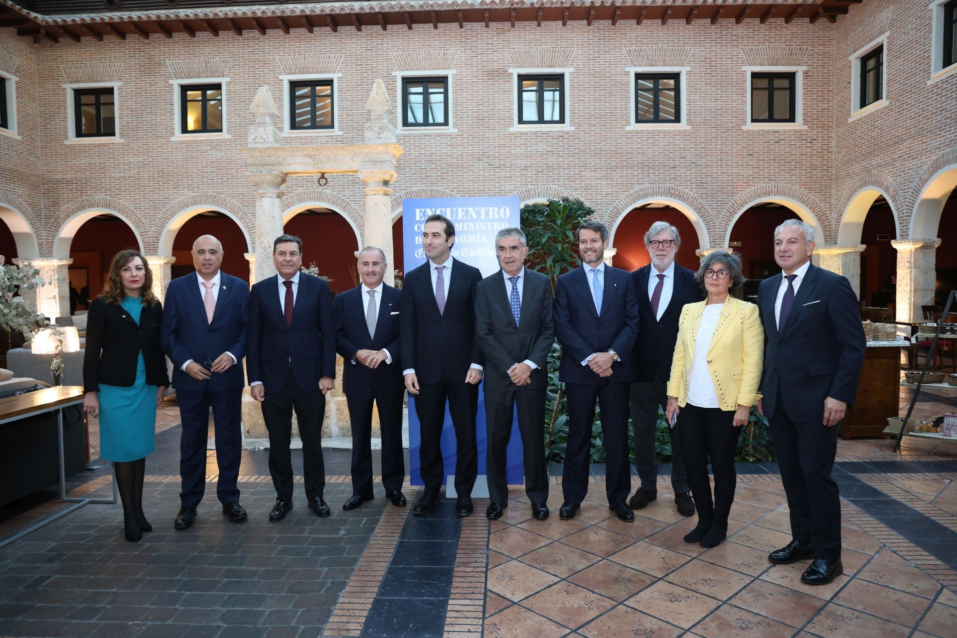 El ministro de Economía, Carlos Cuerpo, en el encuentro empresarial de El Norte de Castilla