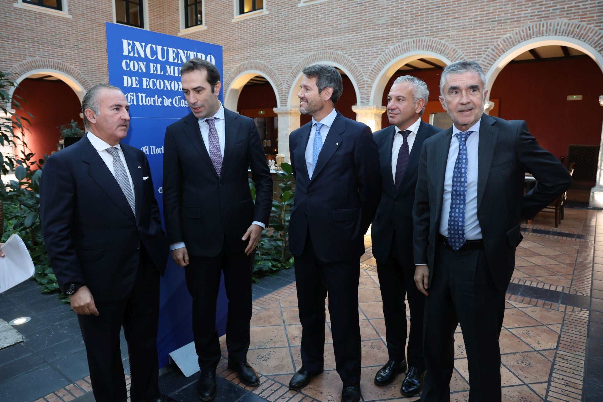 El ministro de Economía, Carlos Cuerpo, en el encuentro empresarial de El Norte de Castilla