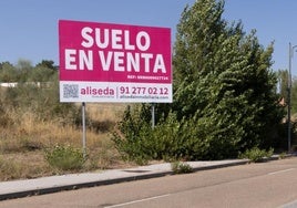 Suelo propiedad de Sareb a la venta en un municipio del alfoz de Valladolid.