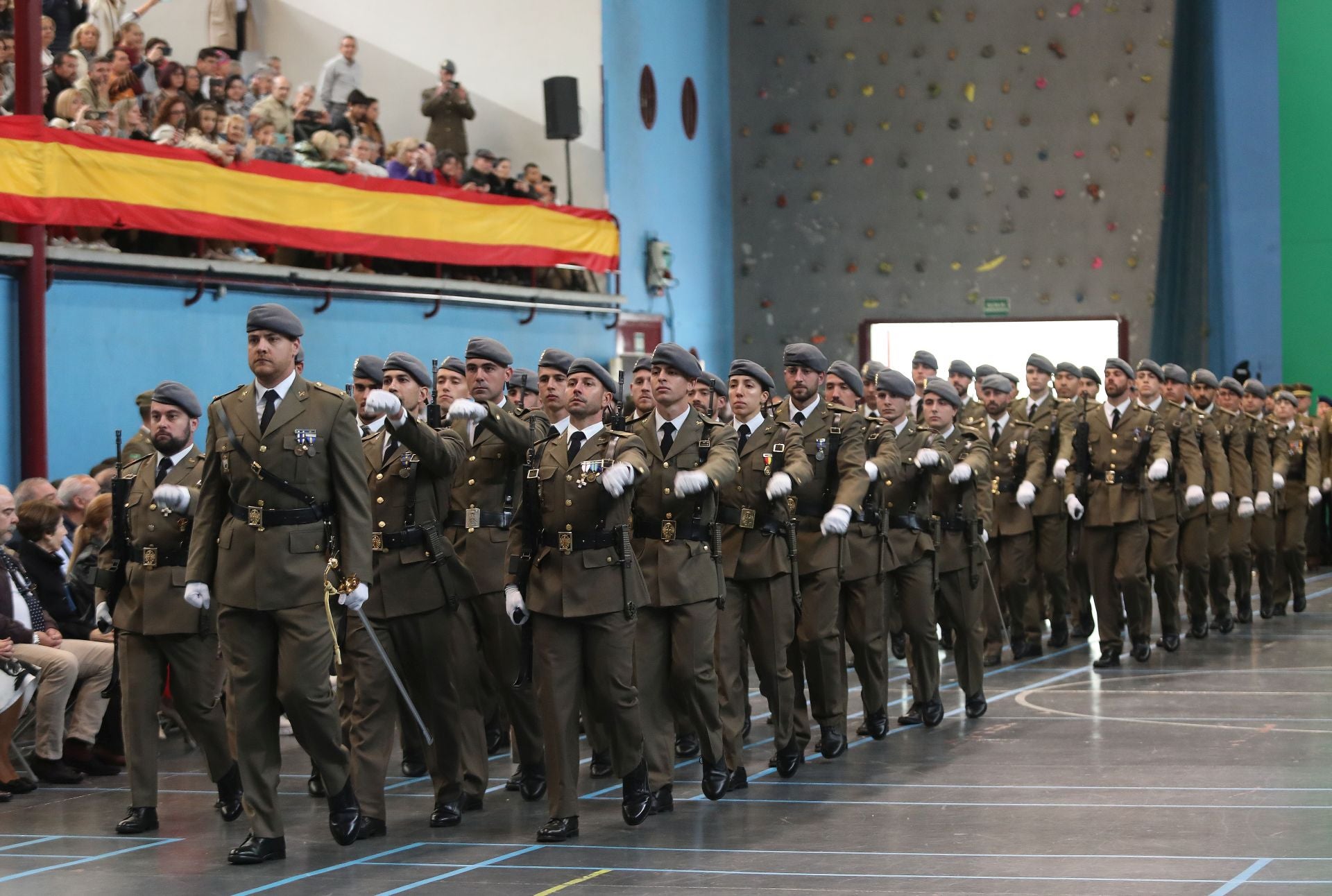 Así fue la jura de bandera en Palencia