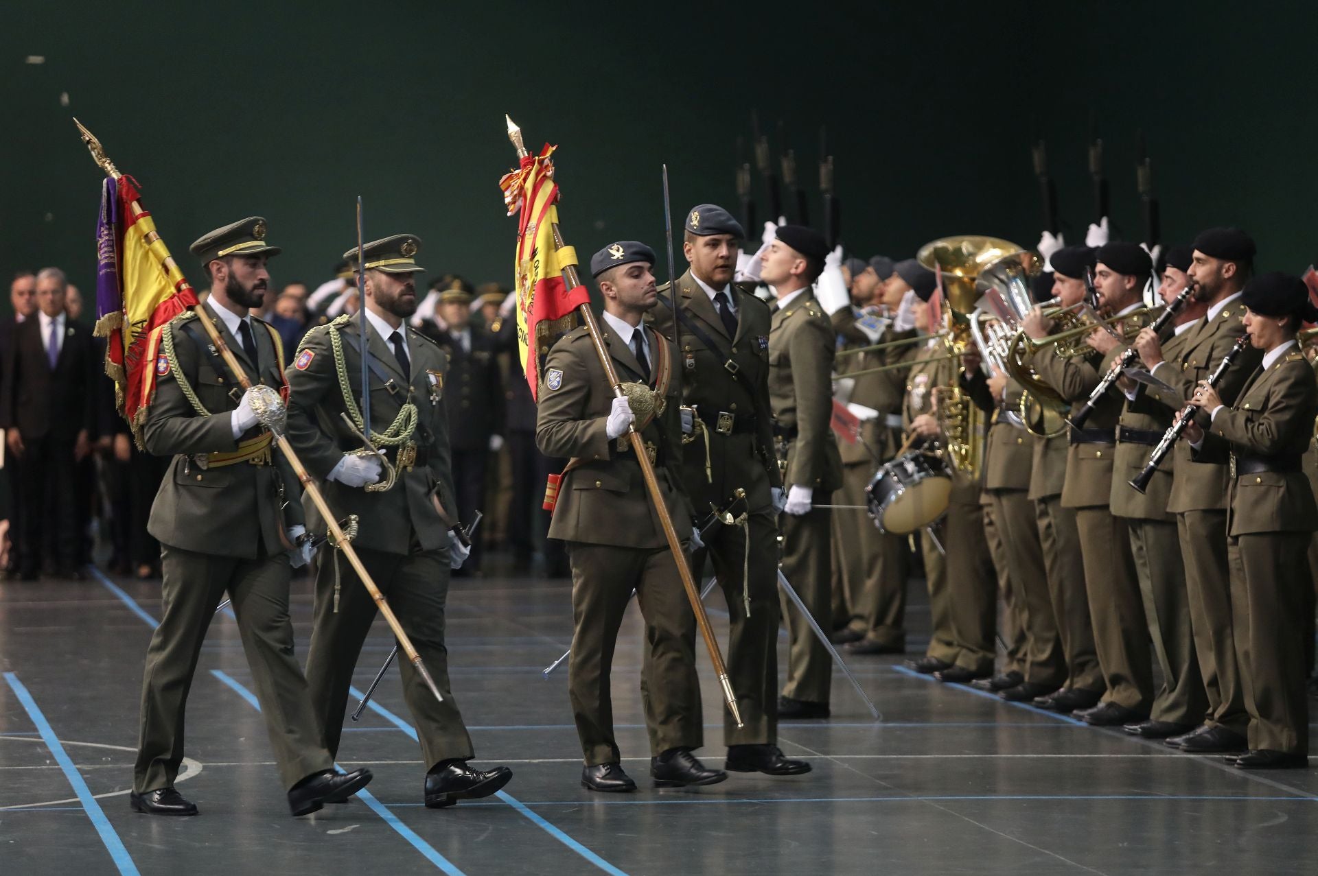 Así fue la jura de bandera en Palencia