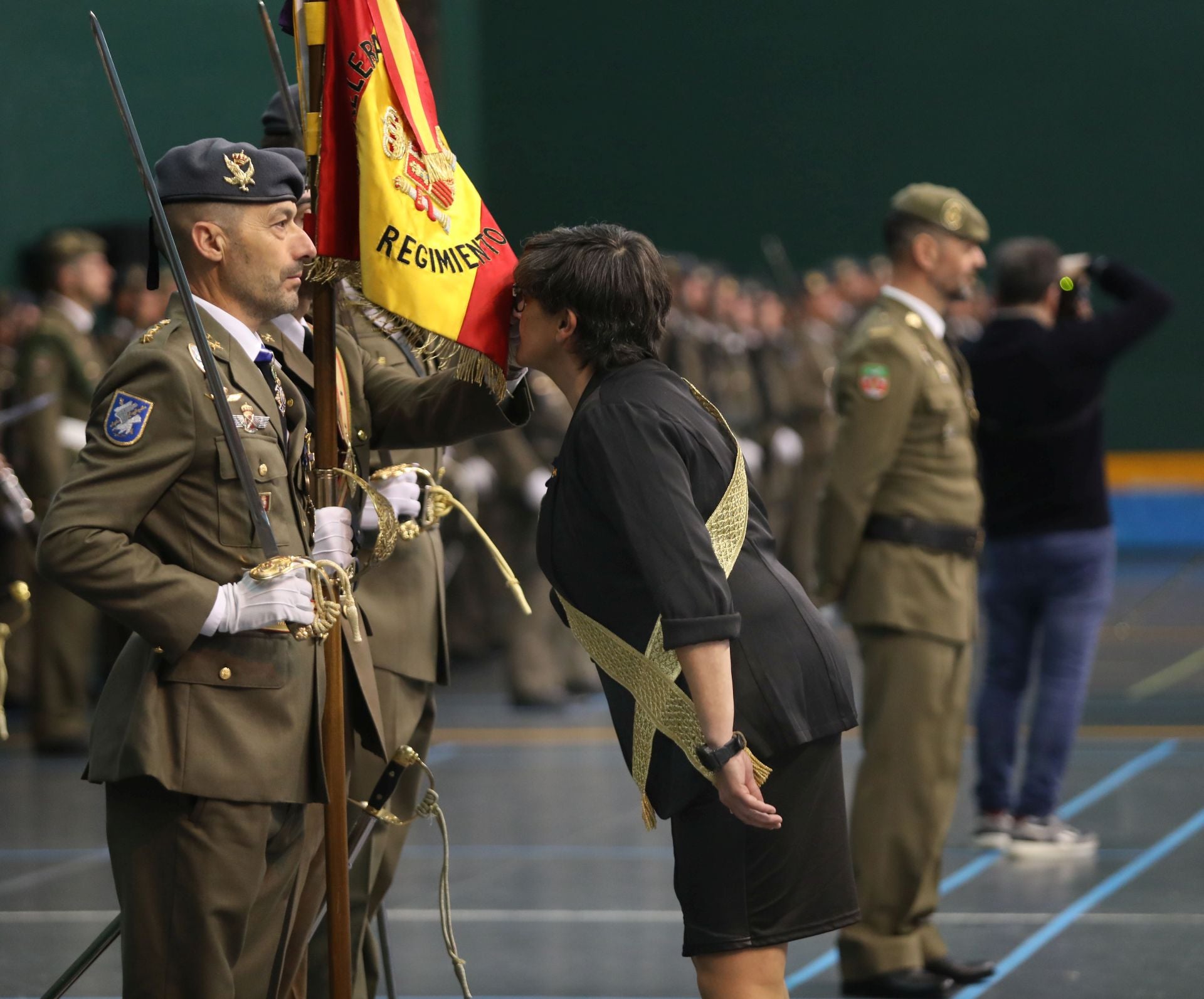 Así fue la jura de bandera en Palencia