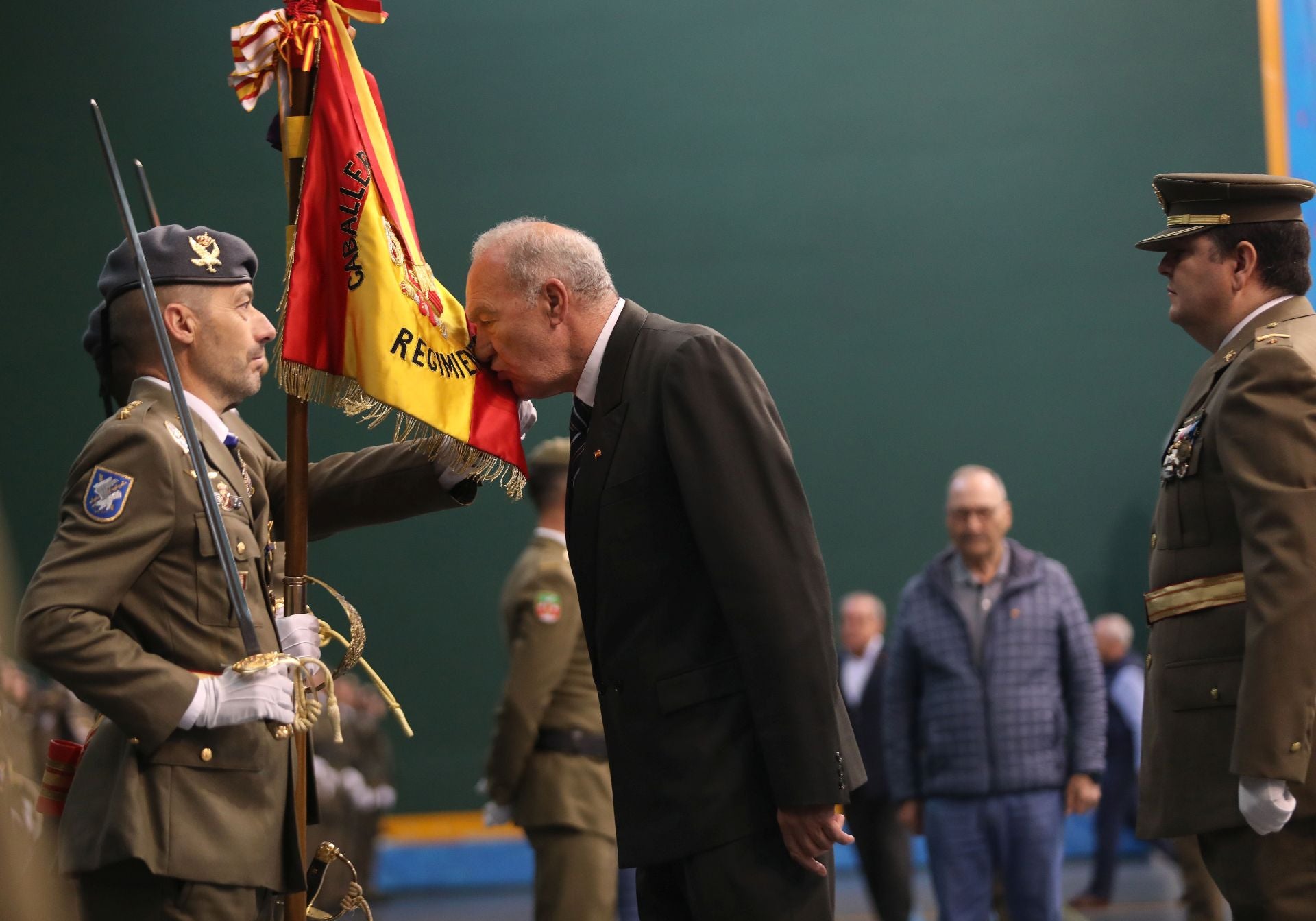 Así fue la jura de bandera en Palencia