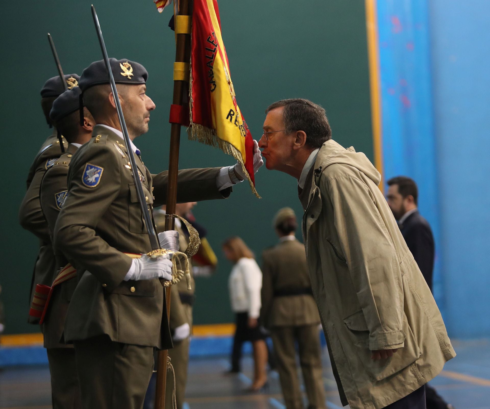 Así fue la jura de bandera en Palencia