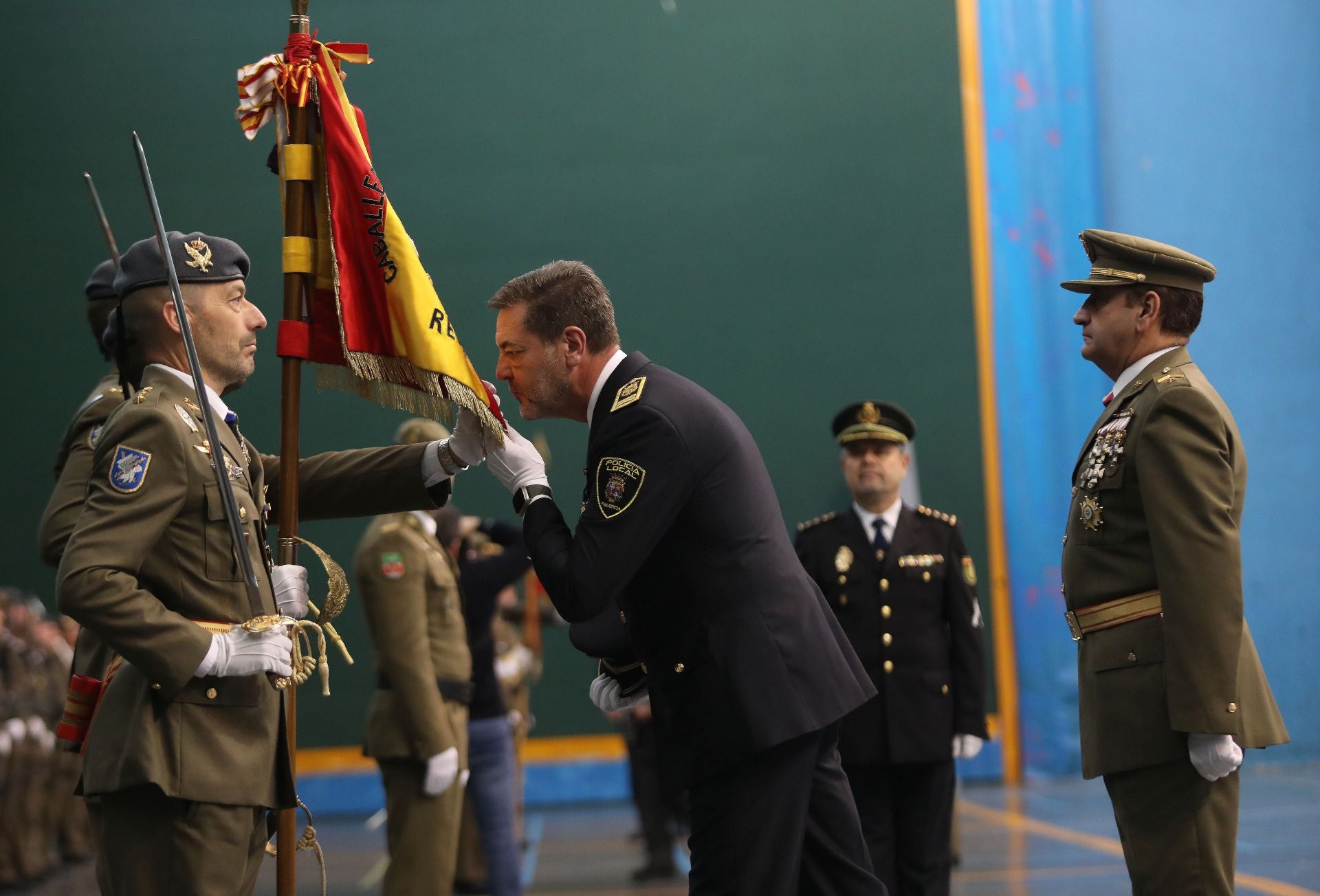 Así fue la jura de bandera en Palencia