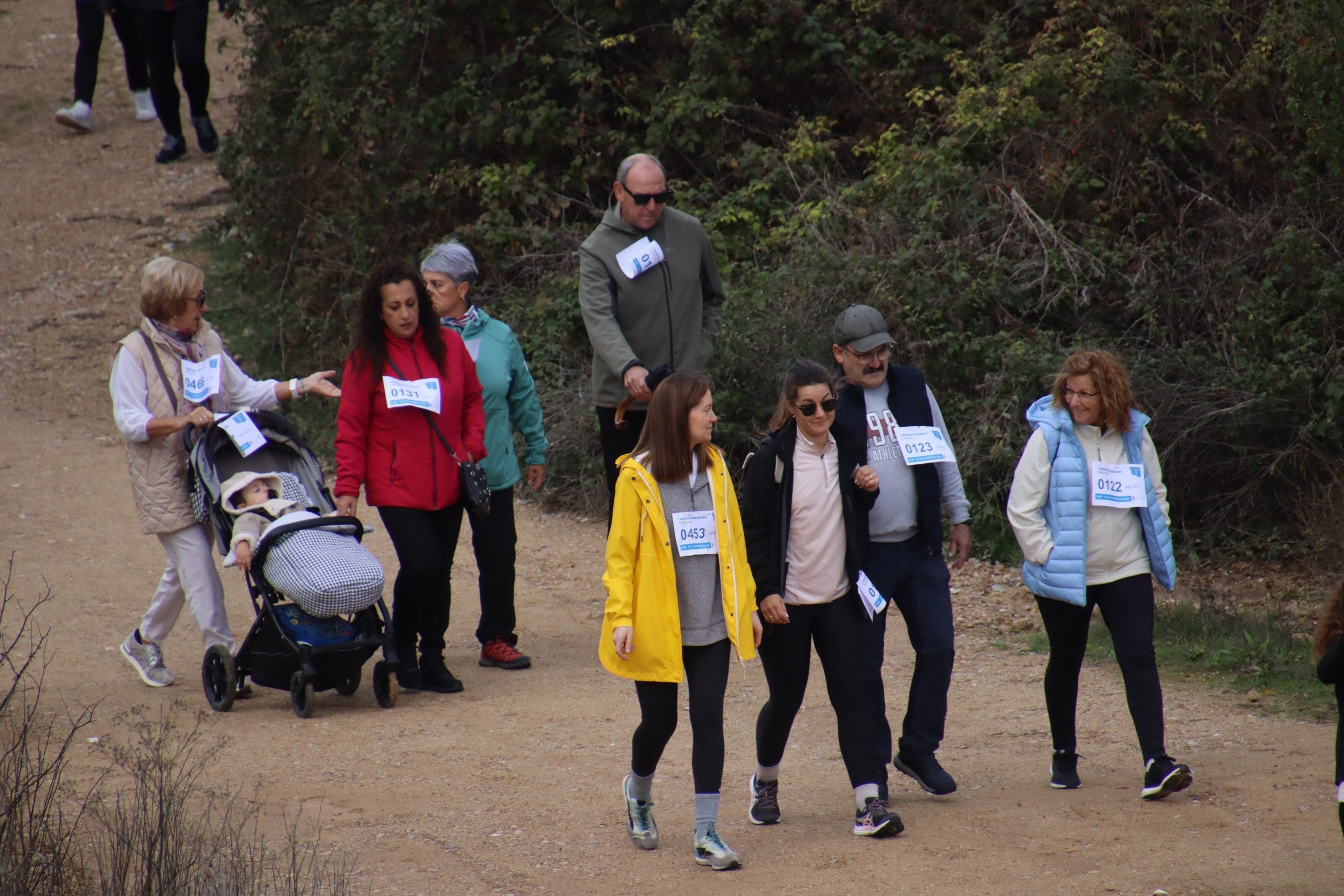 Marcha solidaria de Castromonte a favor de las Casas Ronald McDonald