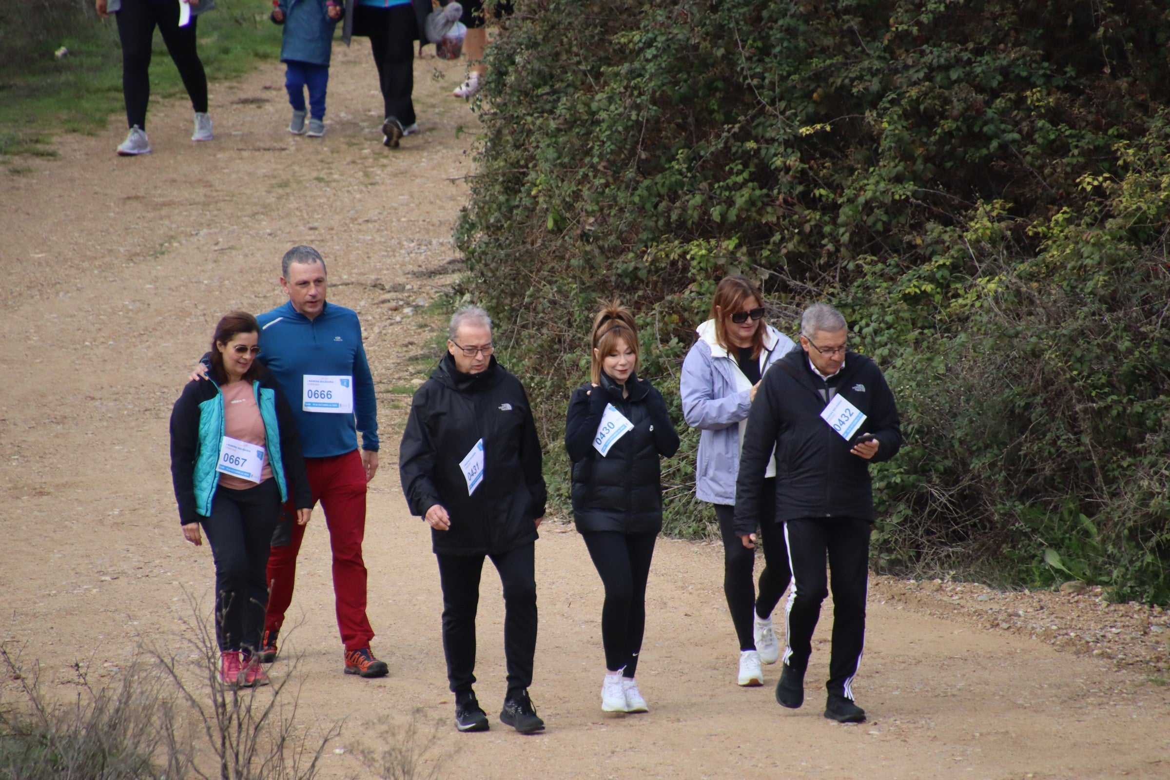 Marcha solidaria de Castromonte a favor de las Casas Ronald McDonald