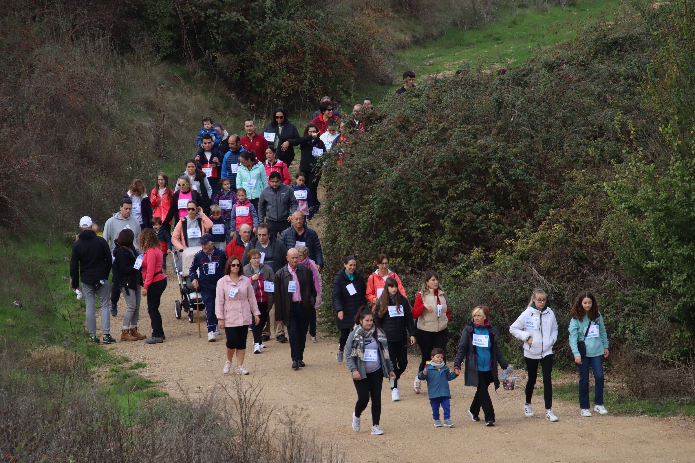 Marcha solidaria de Castromonte a favor de las Casas Ronald McDonald