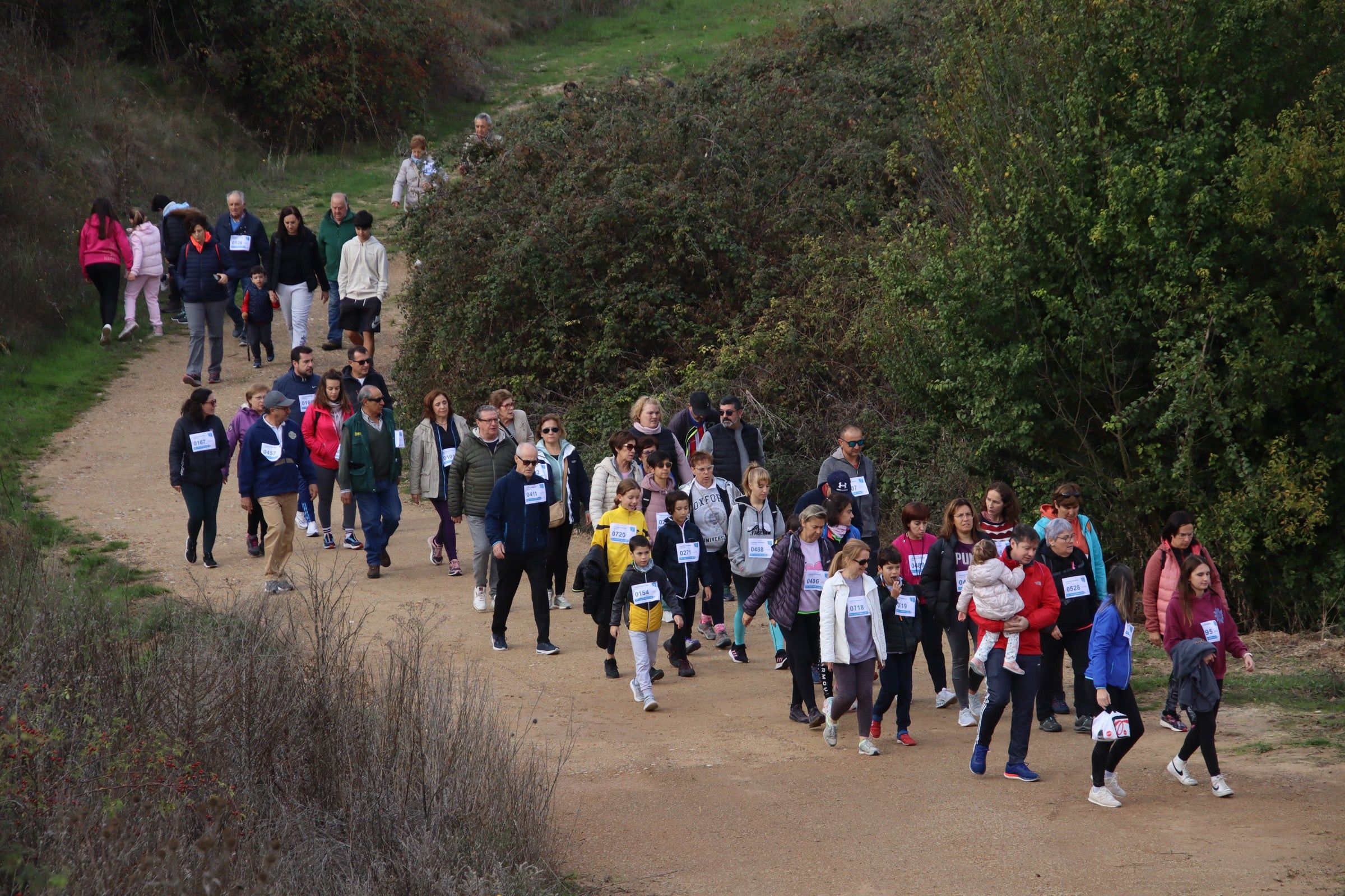 Marcha solidaria de Castromonte a favor de las Casas Ronald McDonald