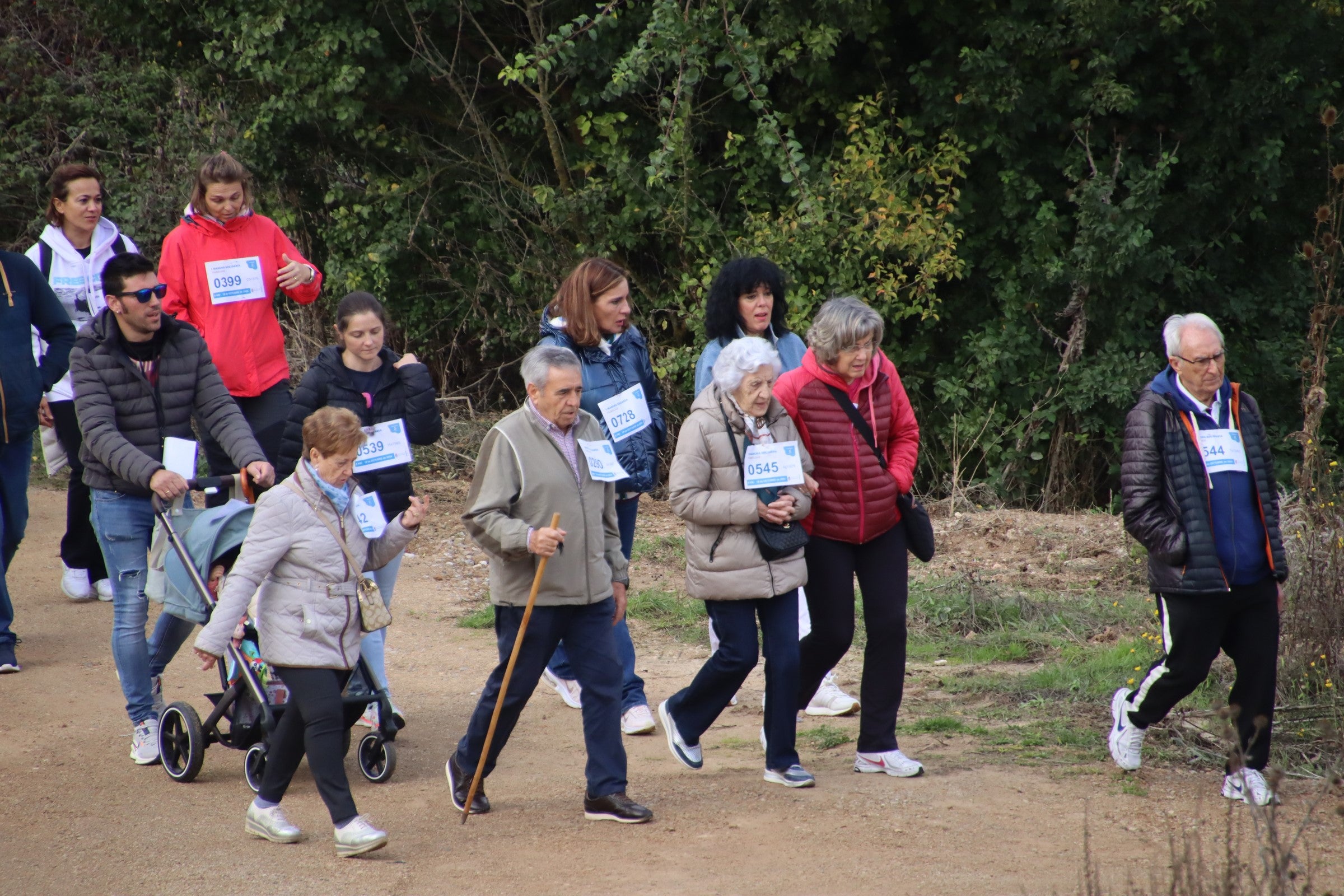 Marcha solidaria de Castromonte a favor de las Casas Ronald McDonald