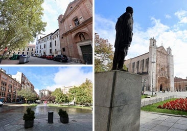 Eliminar los coches, «camuflar» fachadas y comprar una iglesia para realzar tres plazas
