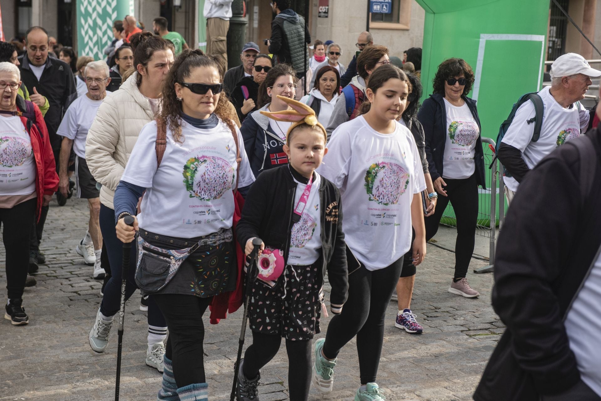 Fotografías de la marcha contra el cáncer de mama 2024