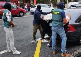 La detención de los sospechosos de la oleada de robos en Salamanca.