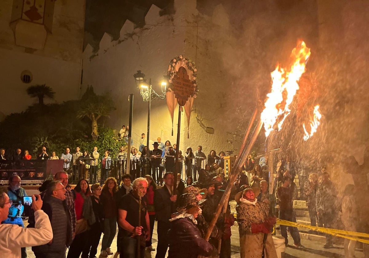 Recreación del Vítor en Casarabonela el pasado sábado