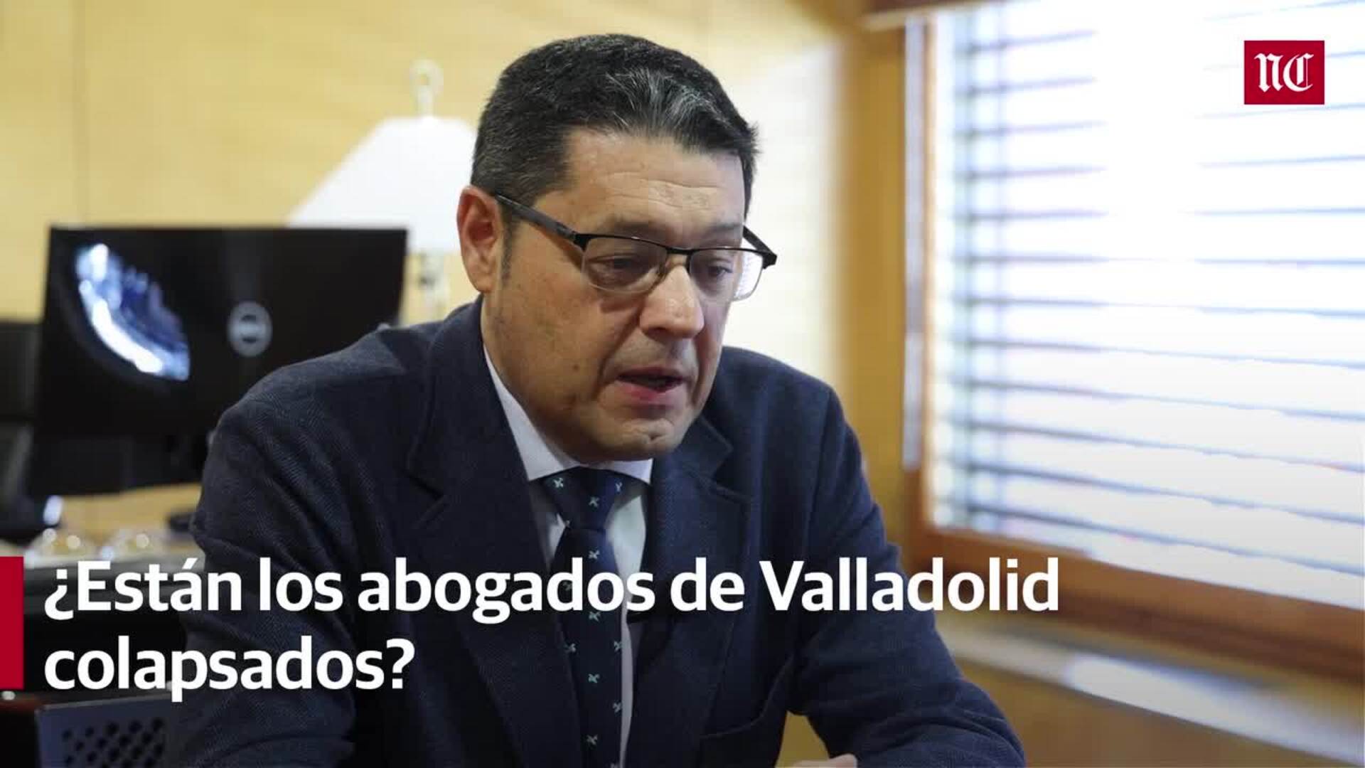 Entrevista con Javier Martín, decano reelegido del Colegio de la Abogacía de Valladolid