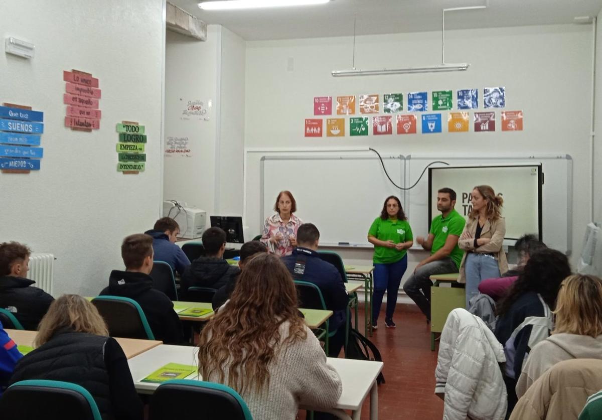 Primera de las jornadas del programa 'Generación Z' que organiza Honorse Tierra de Pinares.