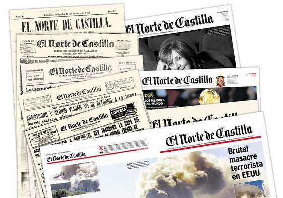 170 años de El Norte de Castilla en 70 portadas