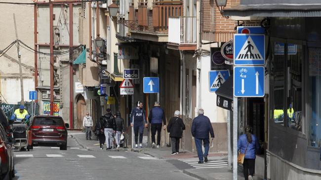 Imagen antes - El antes y después de la calle Blanca de Silos