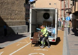 Aspecto de la calle Blanca de Silos una vez finalizadas las obras