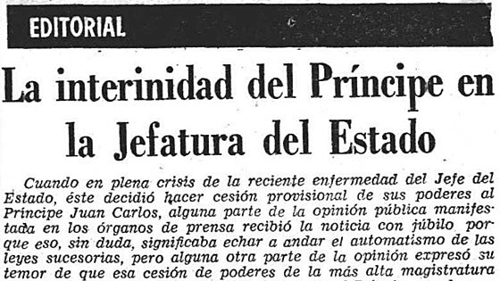 Los editoriales más relevantes de El Norte de Castilla a través de la historia