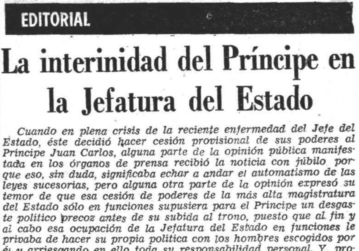 Los editoriales más relevantes de El Norte de Castilla a través de la historia