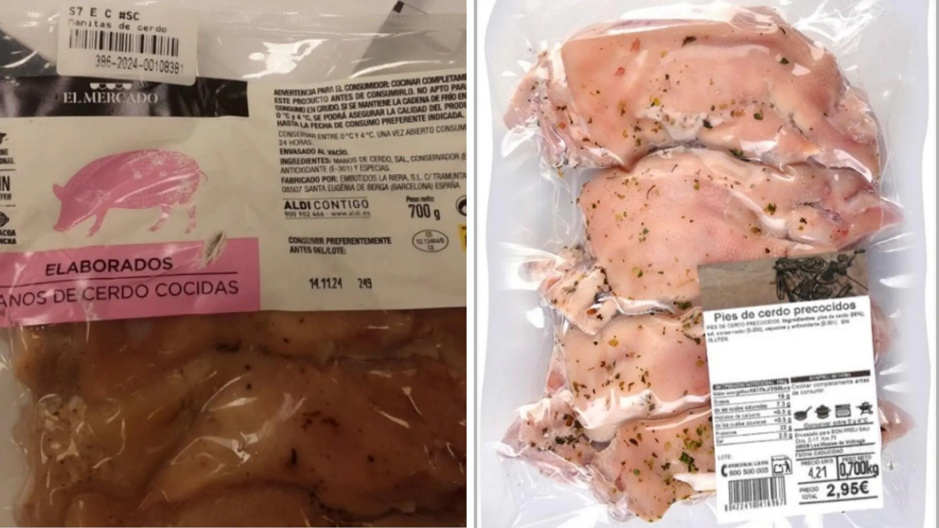 Food warning for two batches of listeria-contaminated pork from Aldi and Bonpreu