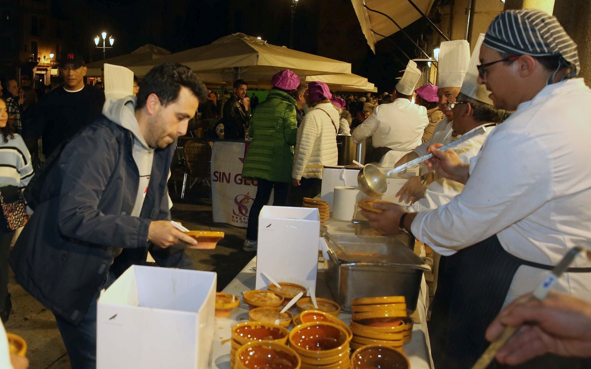 Fotografías de la noche de San Frutos