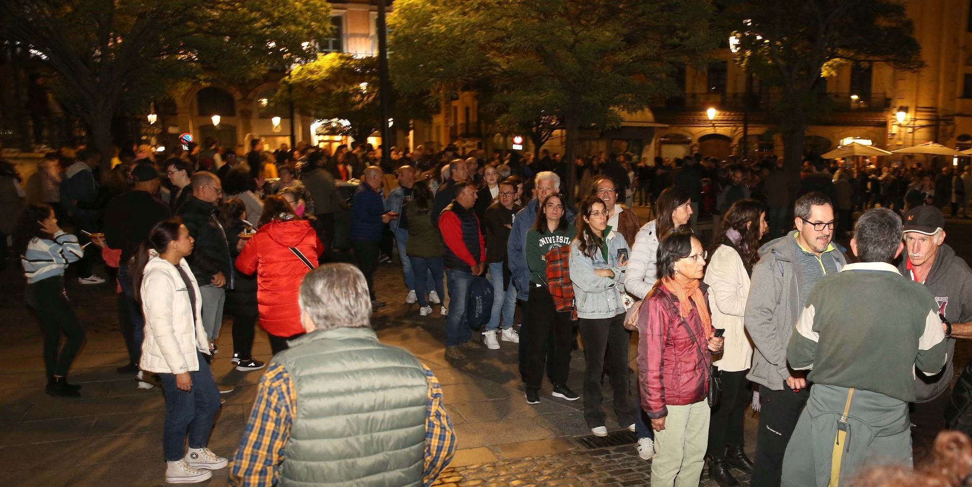 Fotografías de la noche de San Frutos