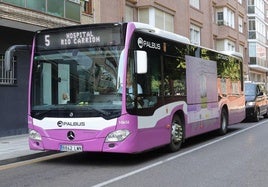 Autobús urbano de Palencia.