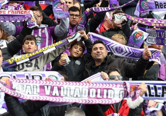 Búscate en la grada del estadio José Zorrilla