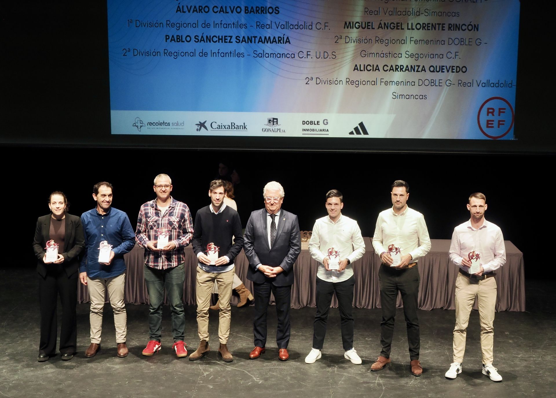 Gala del entrenador 2024 de la Federación de Castilla y León de Fútbol