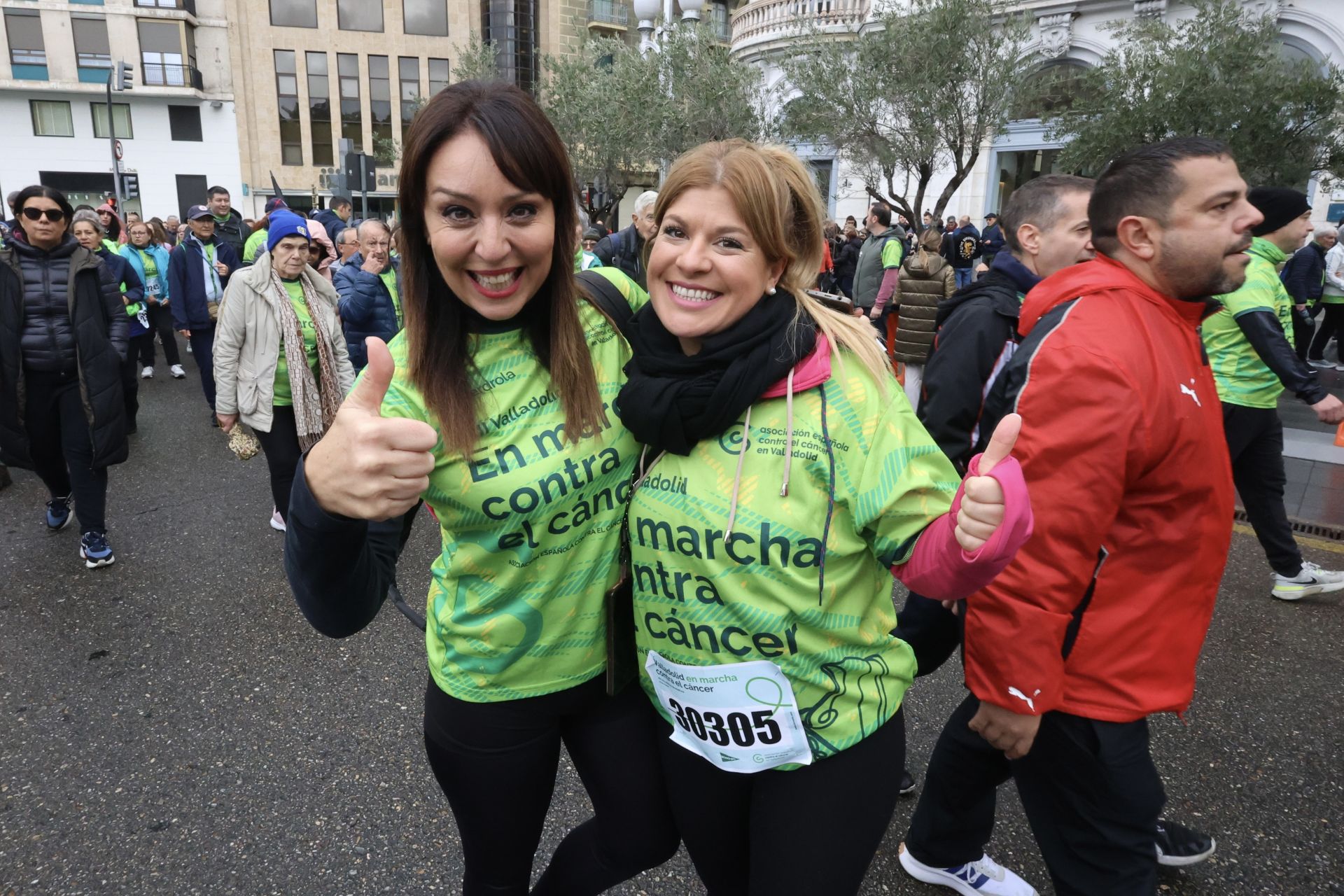 Todas las imágenes de la XIII Marcha contra el cáncer en Valladolid (1/3)