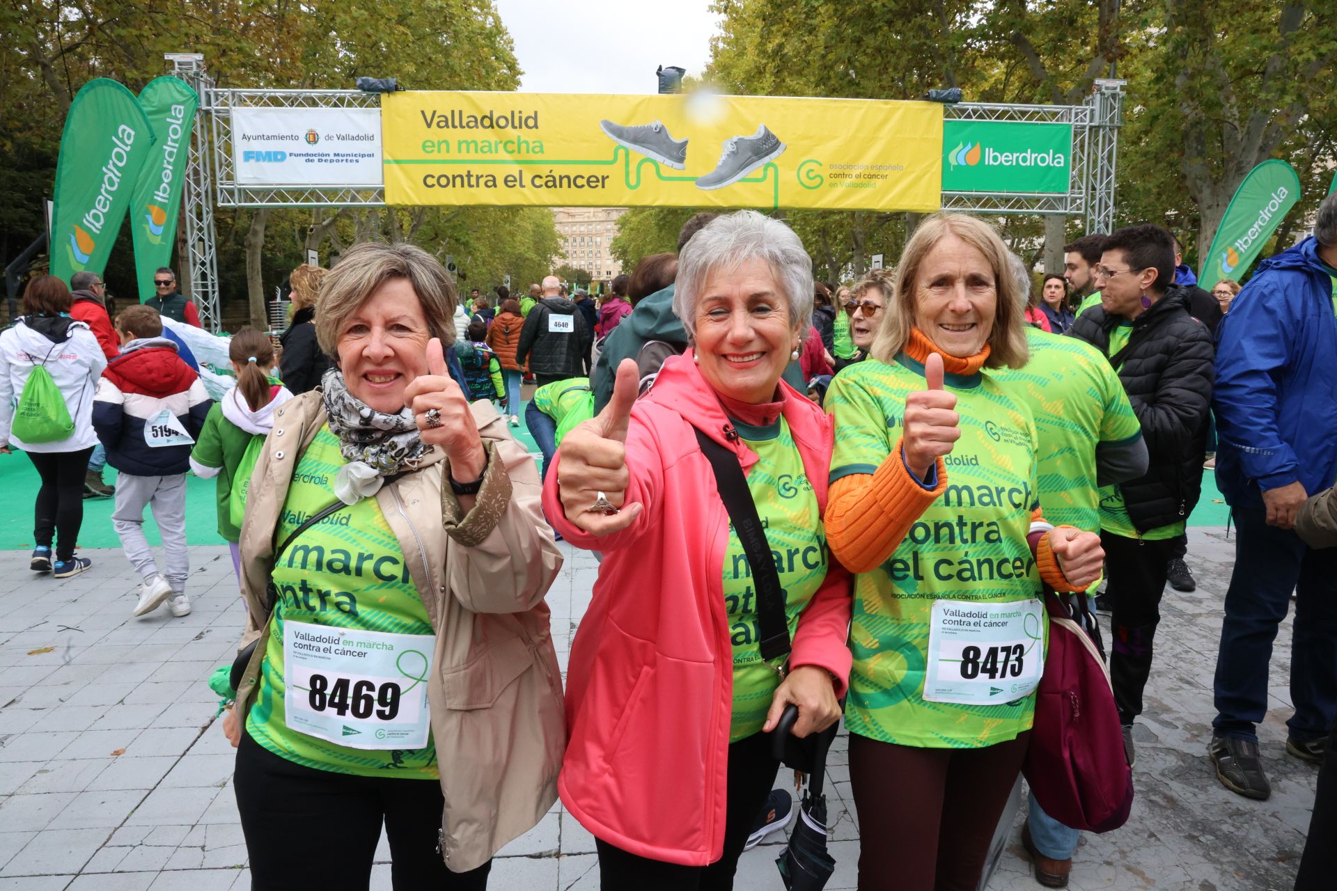 Todas las imágenes de la XIII Marcha contra el cáncer en Valladolid (1/3)