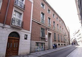 Calle Leopoldo Cano en Valladolid.