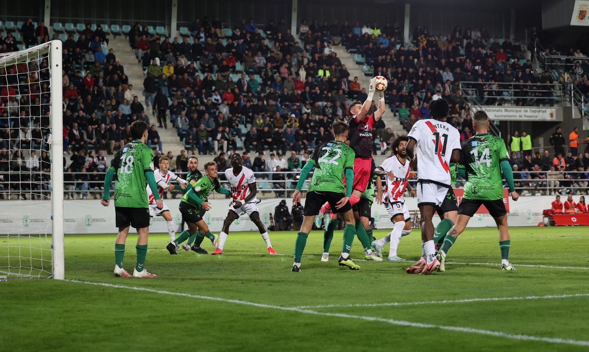 Así ha plantado cara el Villamuriel al Rayo Vallecano en el 0-5