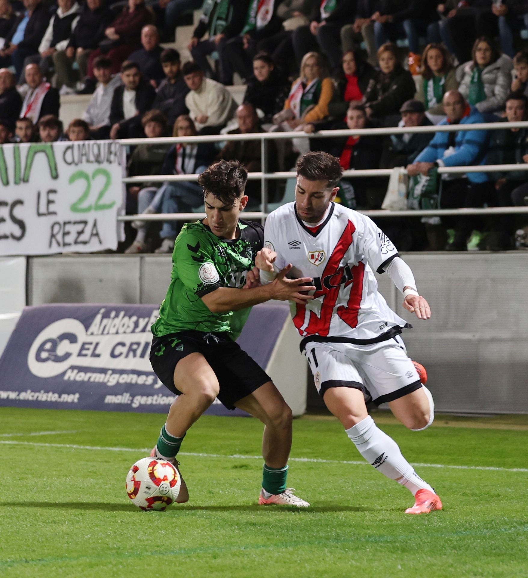 Así ha plantado cara el Villamuriel al Rayo Vallecano en el 0-5