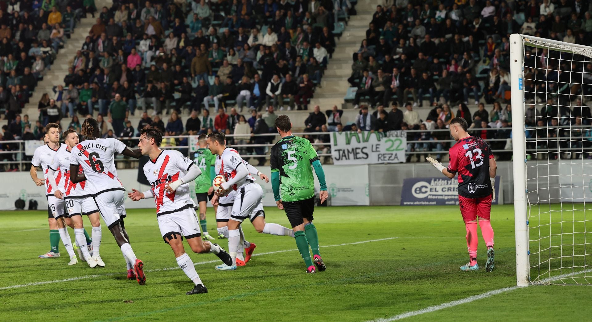 Así ha plantado cara el Villamuriel al Rayo Vallecano en el 0-5