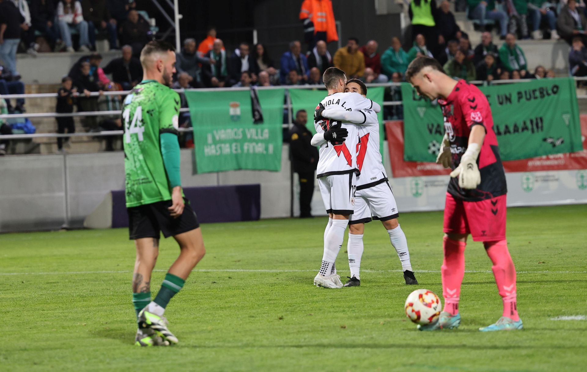 Así ha plantado cara el Villamuriel al Rayo Vallecano en el 0-5