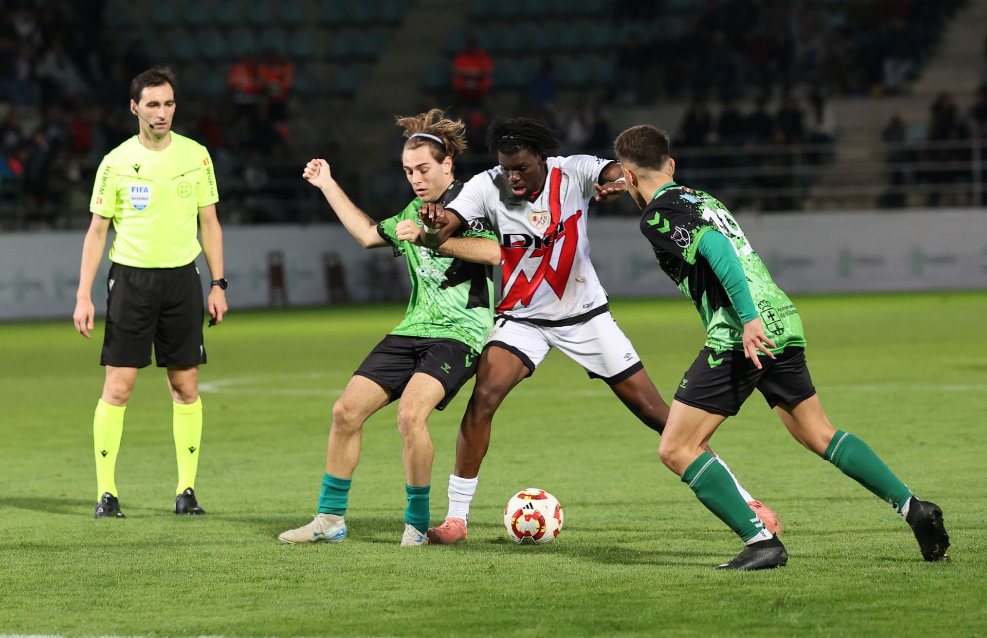 Así ha plantado cara el Villamuriel al Rayo Vallecano en el 0-5