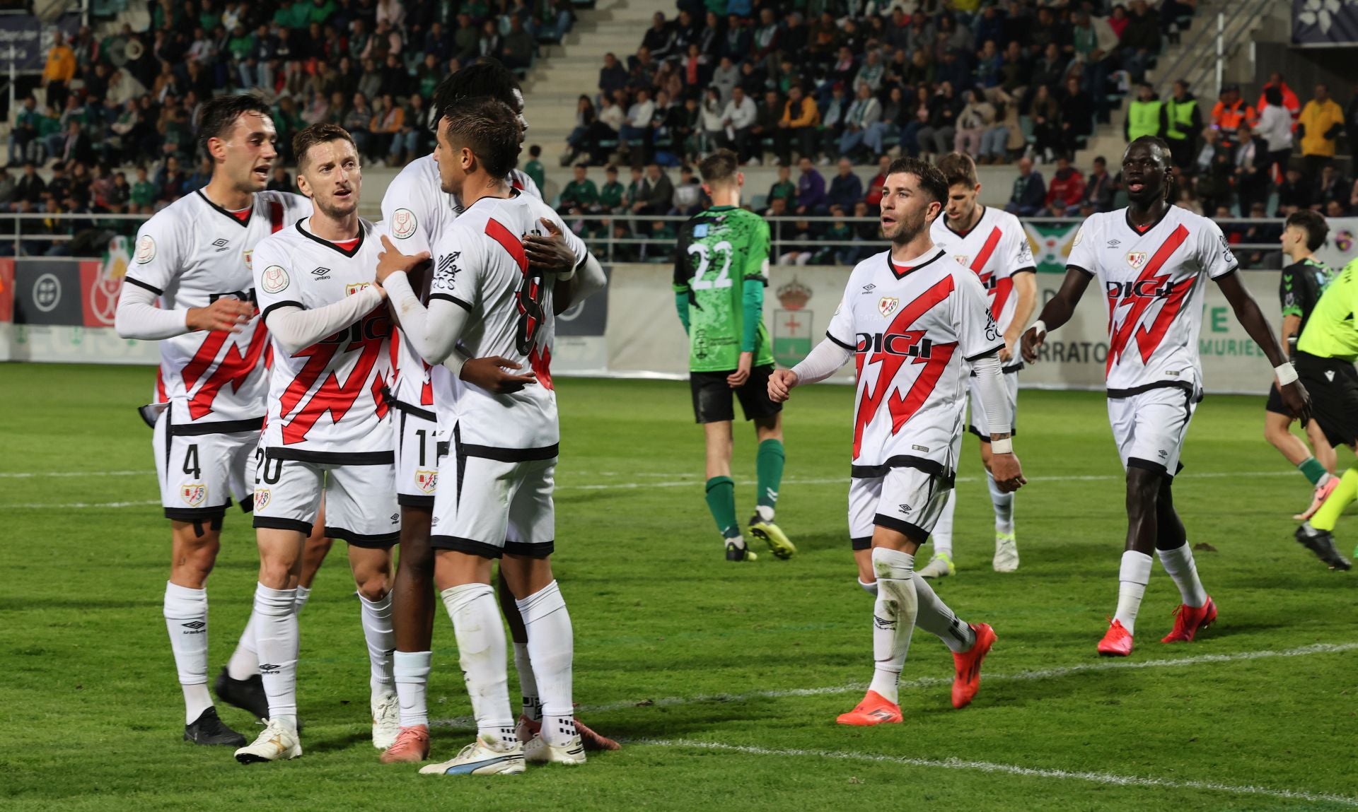 Así ha plantado cara el Villamuriel al Rayo Vallecano en el 0-5