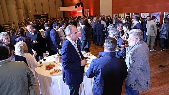 Las imágenes del cóctel en la gala del 170 aniversario de El Norte de Castilla