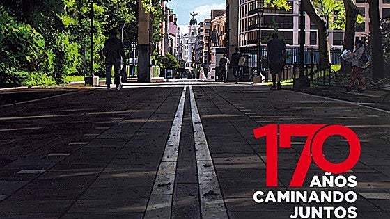 El libro especial '170 años caminando juntos', en papel digital