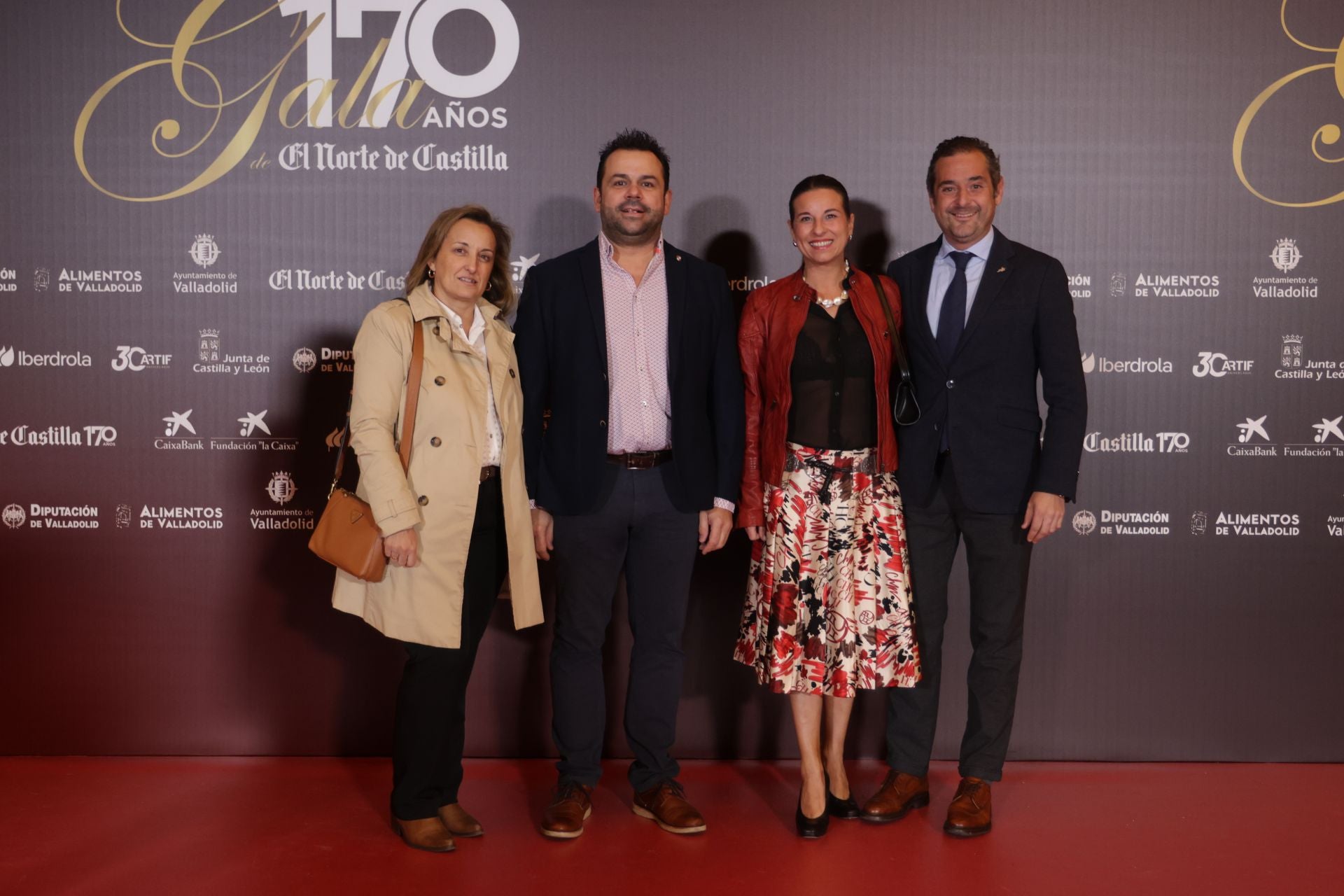 Mariana Narros, Rubén García, Belén Sanz e Iván Sanz