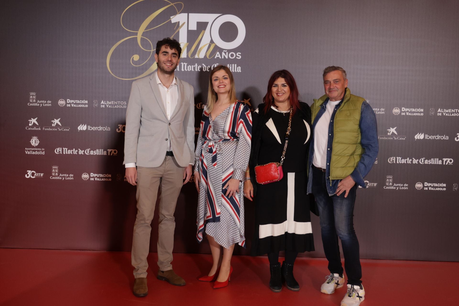 Álvaro Muñoz, Eva Esteban, Mila Samaniego y Luis Mari Heredero.